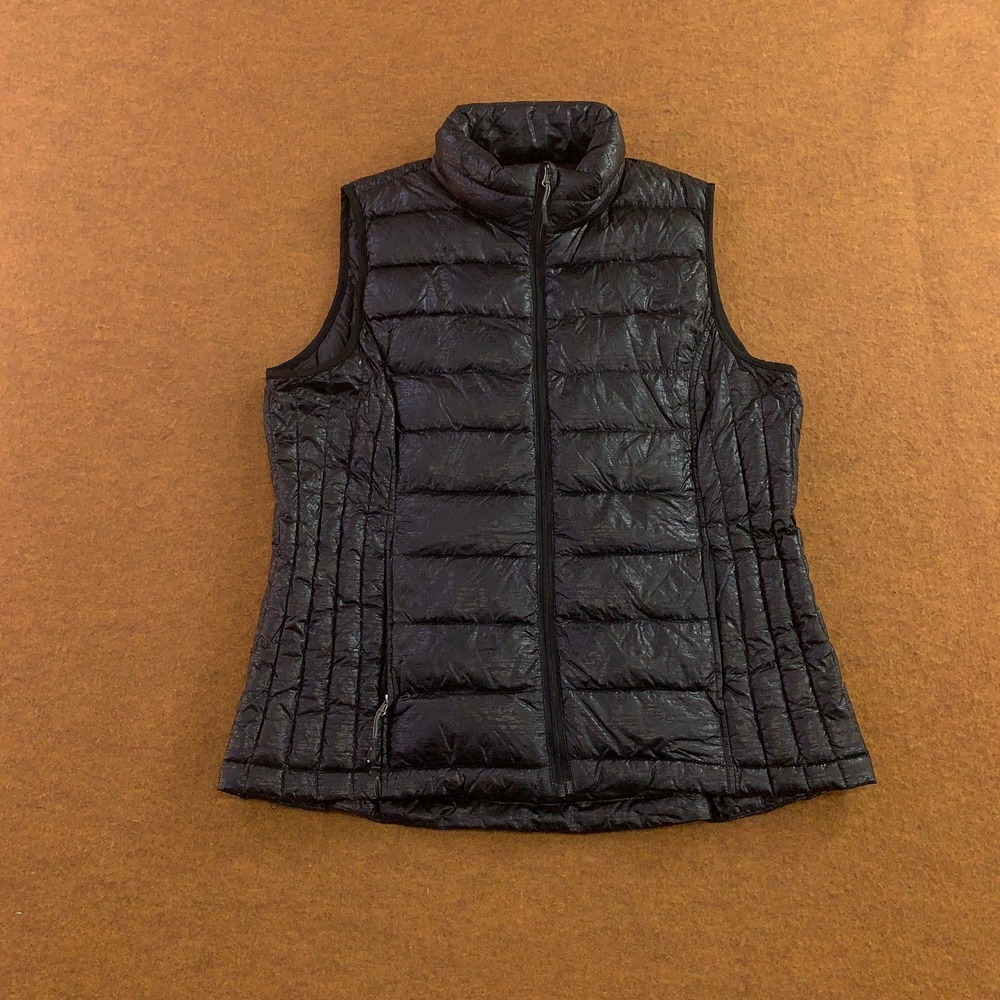 Weatherproof 32 Degrees Heat Womens Large Black Down Puffer Vest